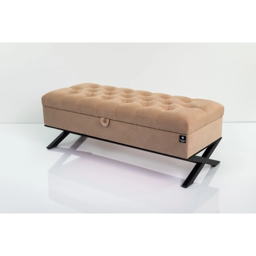 Kufer Skrzynia Pikowany Cappucino / Model QM-14 Rozmiary od 50 cm do 200 cm