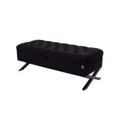 Kufer Skrzynia Pikowany Czarny / Model QM-14 Rozmiary od 50 cm do 200 cm