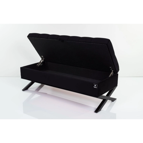 Kufer Skrzynia Pikowany Czarny / Model QM-14 Rozmiary od 50 cm do 200 cm