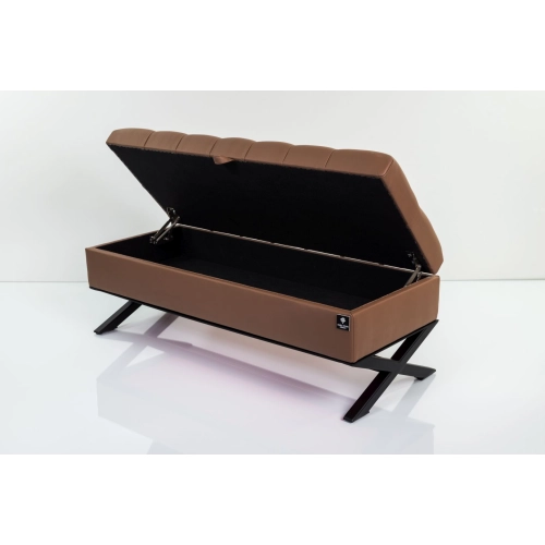 Kufer Skrzynia Pikowany Brązowy / Model QM-14 Rozmiary od 50 cm do 200 cm