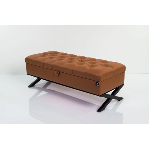 Kufer Skrzynia Pikowany Brązowy / Model QM-14 Rozmiary od 50 cm do 200 cm