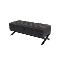 Kufer Skrzynia Pikowany Grafit / Model QM-14 Rozmiary od 50 cm do 200 cm