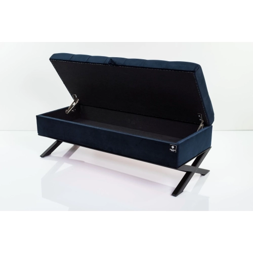 Kufer Skrzynia Pikowany Granatowy / Model QM-14 Rozmiary od 50 cm do 200 cm