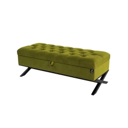 Kufer Skrzynia Pikowany Pistacja / Model QM-14 Rozmiary od 50 cm do 200 cm