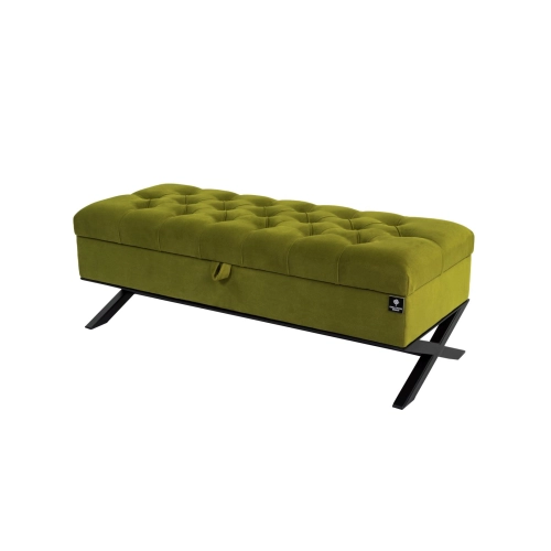 Kufer Skrzynia Pikowany Pistacja / Model QM-14 Rozmiary od 50 cm do 200 cm