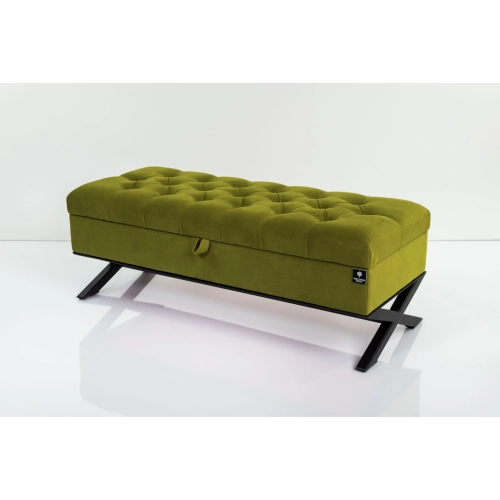 Kufer Skrzynia Pikowany Pistacja / Model QM-14 Rozmiary od 50 cm do 200 cm