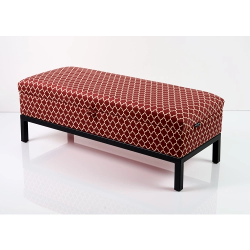 Kufer Tapicerowany Tkanina Arabeska Soft 03 / Model QM-2 Rozmiary od 50 cm do 200 cm