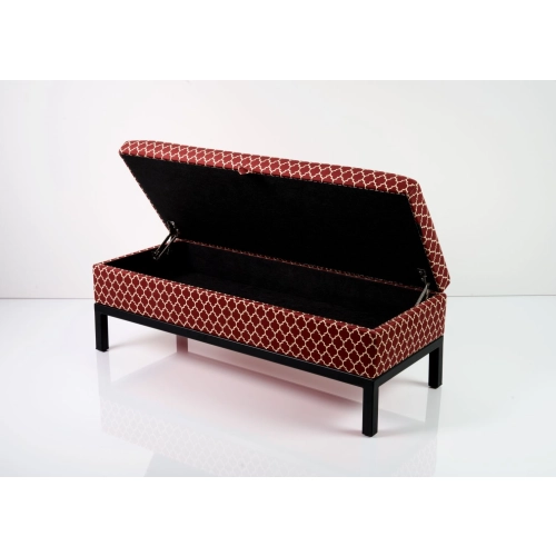 Kufer Tapicerowany Tkanina Arabeska Soft 03 / Model QM-2 Rozmiary od 50 cm do 200 cm