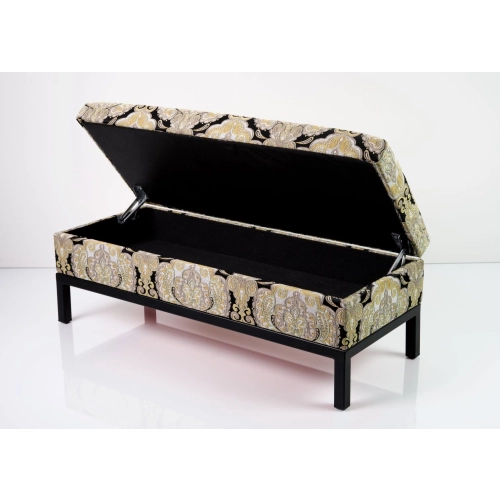 Kufer Tapicerowany Tkanina Bombaj 561 / Model QM-2 Rozmiary od 50 cm do 200 cm