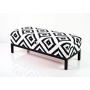 Kufer Tapicerowany Tkanina Etno Pixel Duży 01 / Model QM-2 Rozmiary od 50 cm do 200 cm