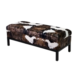Kufer Tapicerowany Tkanina Krowa 01 / Model QM-2 Rozmiary od 50 cm do 200 cm