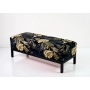 Kufer Tapicerowany Tkanina Monstera 02 / Model QM-2 Rozmiary od 50 cm do 200 cm