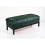 Kufer Tapicerowany Tkanina Wachlarze Artdeco 03 / Model QM-2 Rozmiary od 50 cm do 200 cm