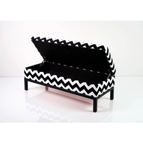 Kufer Tapicerowany Tkanina ZYGZAK CLASSIC 01/ Model QM-2 Rozmiary od 50 cm do 200 cm