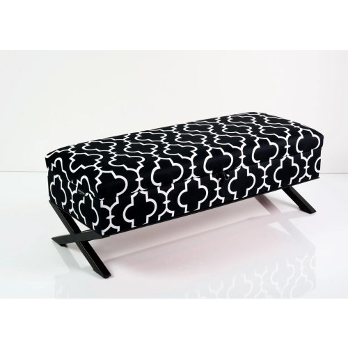 Kufer Tapicerowany Tkanina Arabeska Classic 01 / Model QM-3 Rozmiary od 50 cm do 200 cm