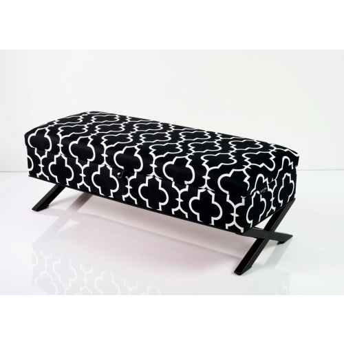 Kufer Tapicerowany Tkanina Arabeska Classic 01 / Model QM-3 Rozmiary od 50 cm do 200 cm