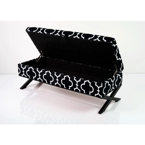 Kufer Tapicerowany Tkanina Arabeska Classic 01 / Model QM-3 Rozmiary od 50 cm do 200 cm