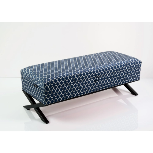 Kufer Tapicerowany Tkanina Arabeska Crush Velvet 04 / Model QM-3 Rozmiary od 50 cm do 200 cm