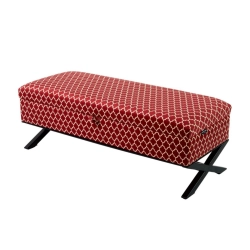 Kufer Tapicerowany Tkanina Arabeska Soft 03 / Model QM-3 Rozmiary od 50 cm do 200 cm