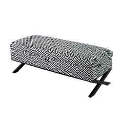 Kufer Tapicerowany Tkanina Fendy 01 / Model QM-3 Rozmiary od 50 cm do 200 cm