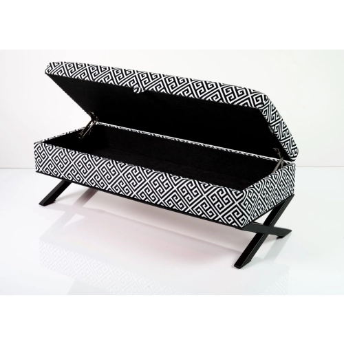 Kufer Tapicerowany Tkanina Fendy 01 / Model QM-3 Rozmiary od 50 cm do 200 cm