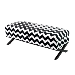 Kufer Tapicerowany Zygzak Classic 01 / Model QM-3 Rozmiary od 50 cm do 200 cm