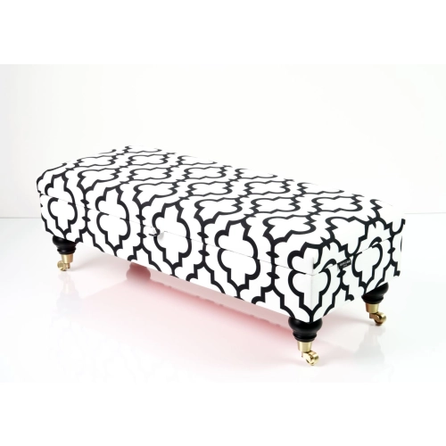 Kufer Tapicerowany Arabeska Classic 02 / Model QM-7 Rozmiary od 50 cm do 200 cm