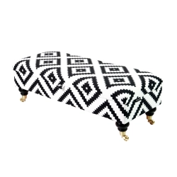 Kufer Tapicerowany Etno Pixel Duży 01 / Model QM-7 Rozmiary od 50 cm do 200 cm