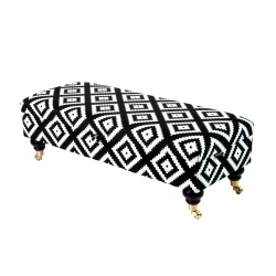 Kufer Tapicerowany Etno Pixel Mały 01 / Model QM-7 Rozmiary od 50 cm do 200 cm