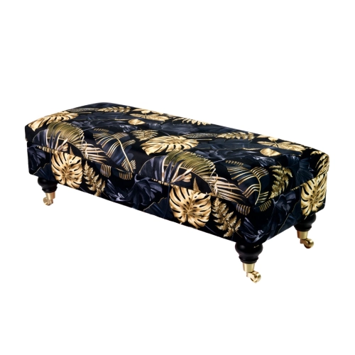 Kufer Tapicerowany Monstera 02 / Model QM-7 Rozmiary od 50 cm do 200 cm