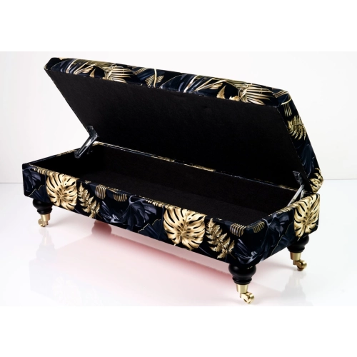 Kufer Tapicerowany Monstera 02 / Model QM-7 Rozmiary od 50 cm do 200 cm