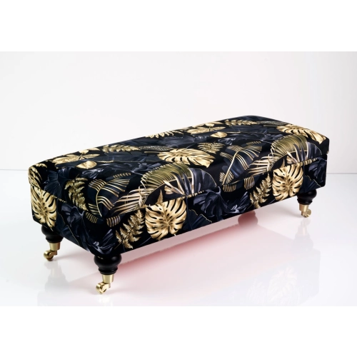 Kufer Tapicerowany Monstera 02 / Model QM-7 Rozmiary od 50 cm do 200 cm