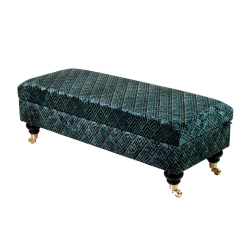 Kufer Tapicerowany Romby Artdeco 01 / Model QM-7 Rozmiary od 50 cm do 200 cm