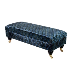 Kufer Tapicerowany Romby Artdeco 02 / Model QM-7 Rozmiary od 50 cm do 200 cm