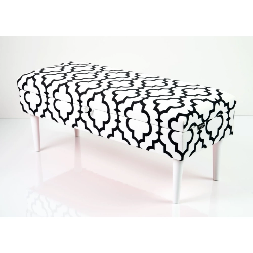 Kufer Tapicerowany Tkanina Arabeska Classic 02 / Model QM-9 Rozmiary od 50 cm do 200 cm