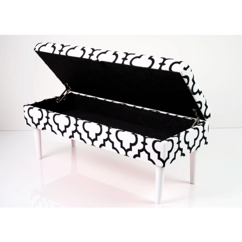 Kufer Tapicerowany Tkanina Arabeska Classic 02 / Model QM-9 Rozmiary od 50 cm do 200 cm