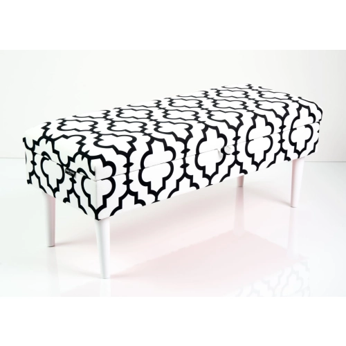 Kufer Tapicerowany Tkanina Arabeska Classic 02 / Model QM-9 Rozmiary od 50 cm do 200 cm