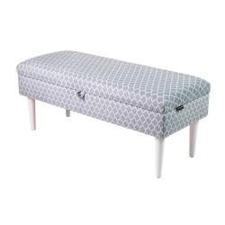 Kufer Tapicerowany Arabeska Soft Velvet 06 / Model QM-9 Rozmiary od 50 cm do 200 cm