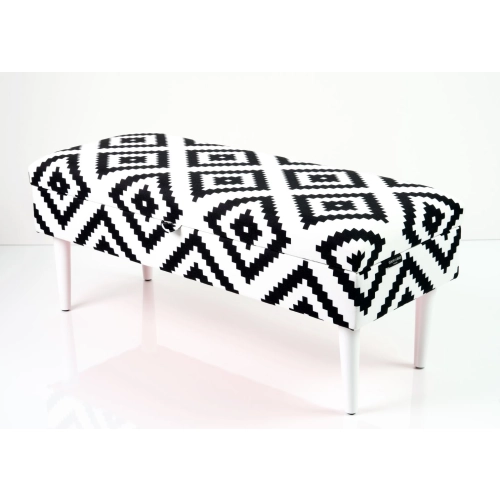 Kufer Tapicerowany Etno Pixel Duży 01 / Model QM-9 Rozmiary od 50 cm do 200 cm
