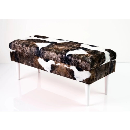 Kufer Tapicerowany Krowa 01 / Model QM-9 Rozmiary od 50 cm do 200 cm