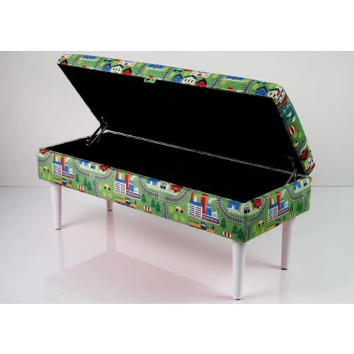 Kufer Tapicerowany Miasto 01 / Model QM-9 Rozmiary od 50 cm do 200 cm