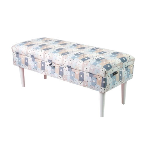 Kufer Tapicerowany Misie 01 / Model QM-9 Rozmiary od 50 cm do 200 cm