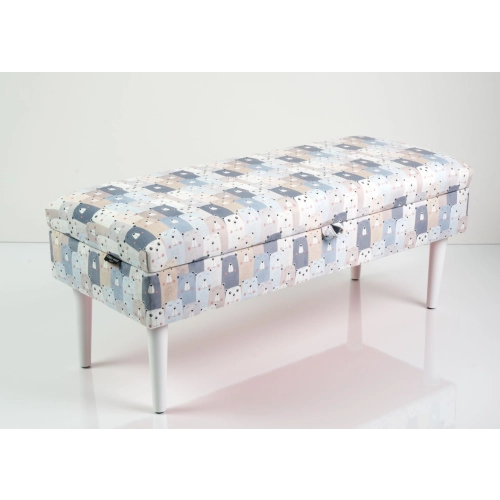 Kufer Tapicerowany Misie 01 / Model QM-9 Rozmiary od 50 cm do 200 cm