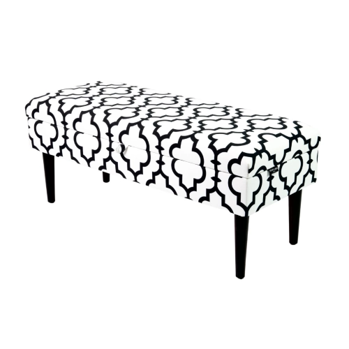 Kufer Tapicerowany Tkanina Arabeska Classic 02 / Model QM-9 Rozmiary od 50 cm do 200 cm