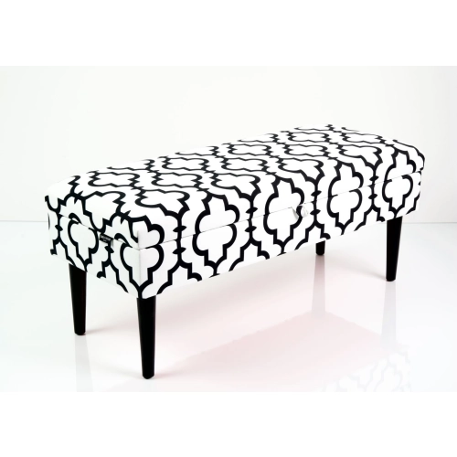 Kufer Tapicerowany Tkanina Arabeska Classic 02 / Model QM-9 Rozmiary od 50 cm do 200 cm