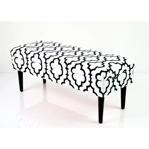 Kufer Tapicerowany Tkanina Arabeska Classic 02 / Model QM-9 Rozmiary od 50 cm do 200 cm