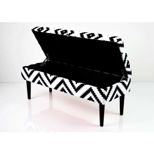 Kufer Tapicerowany Etno Pixel Duży 01 / Model QM-9 Rozmiary od 50 cm do 200 cm