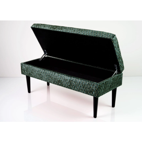 Kufer Tapicerowany Liście Ardeco 03 / Model QM-9 Rozmiary od 50 cm do 200 cm