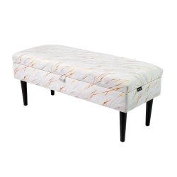 Kufer Tapicerowany Marmur 01 / Model QM-9 Rozmiary od 50 cm do 200 cm
