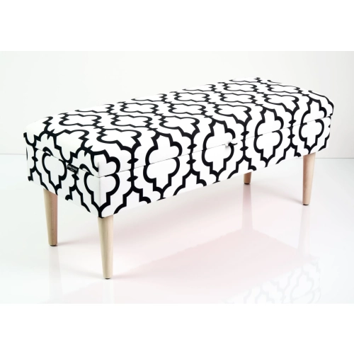 Kufer Tapicerowany Tkanina Arabeska Classic 02 / Model QM-9 Rozmiary od 50 cm do 200 cm
